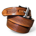 Western Basketweave Leather Belt Timeless Western style meets rugged durability.